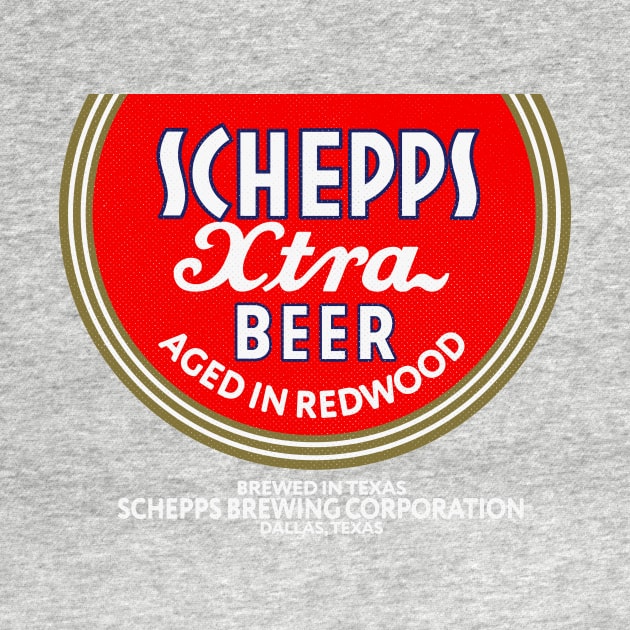 Retro Beer - Schepps Xtra Dallas Texas 1935 by Allegedly